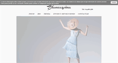 Desktop Screenshot of blancaspina.com